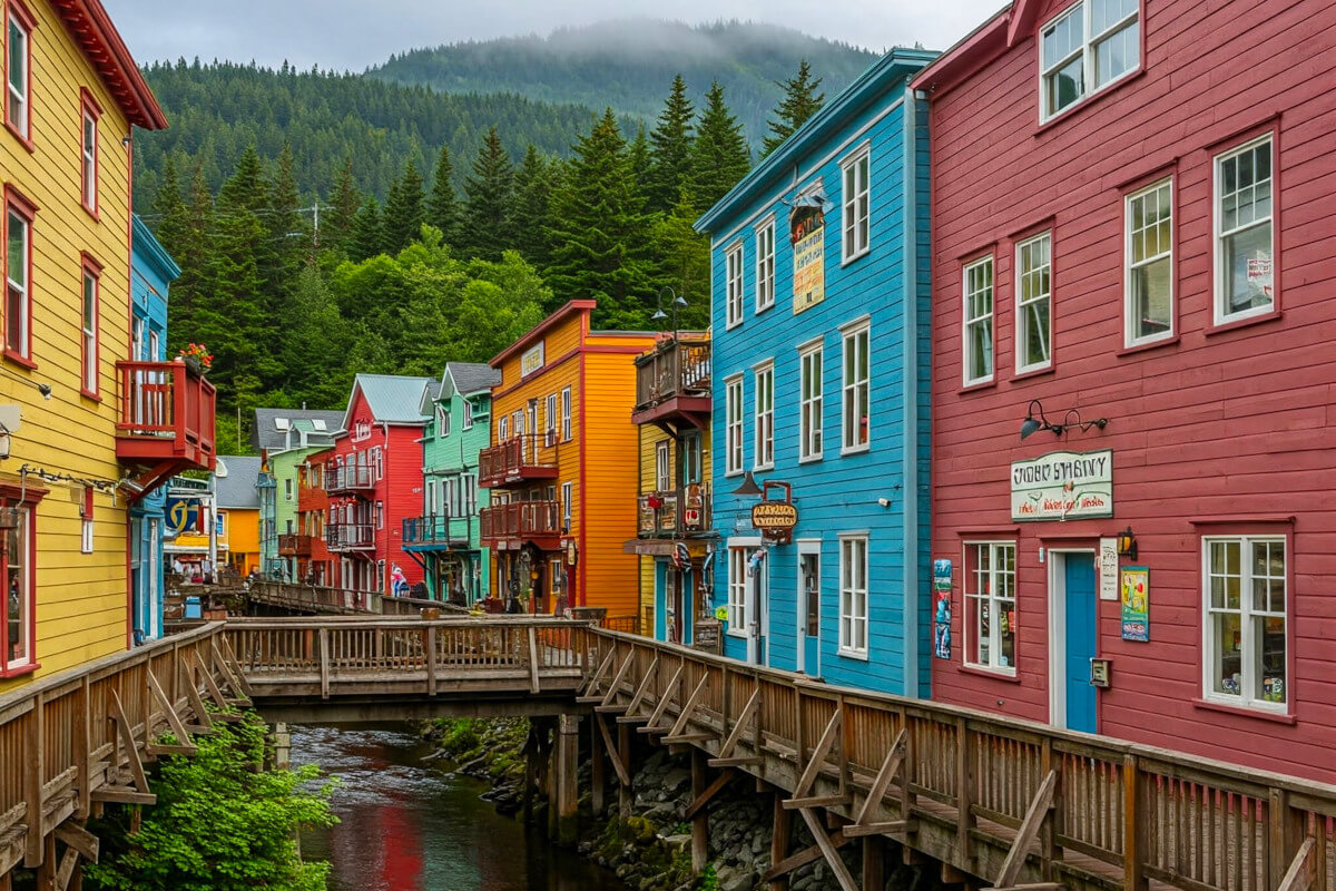 Creek Street, Ketchikan, Alaska