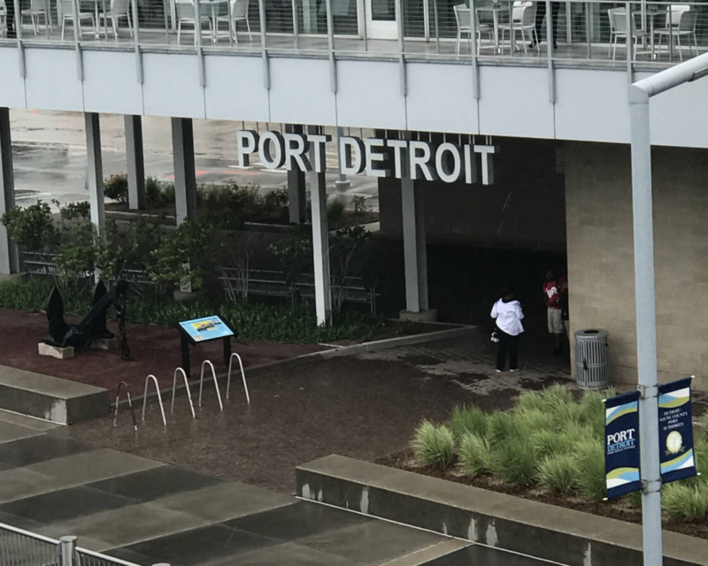 The port of Detroit