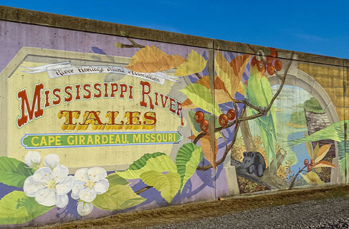 Mural in Cape Girardeau, MO