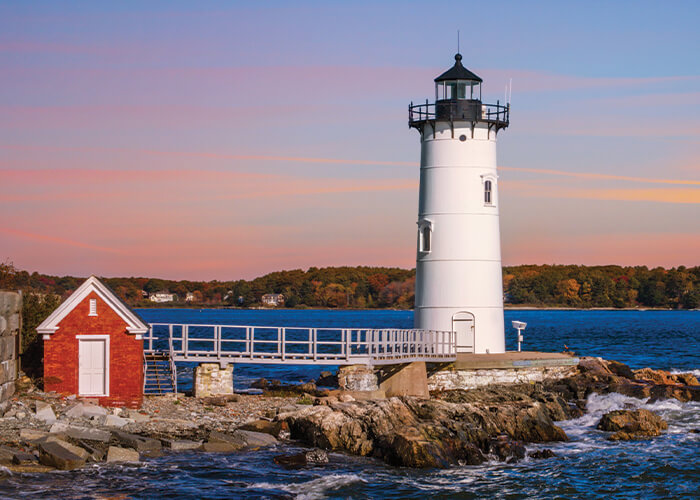 Lighthouse at Portsmouth, New Hampshire