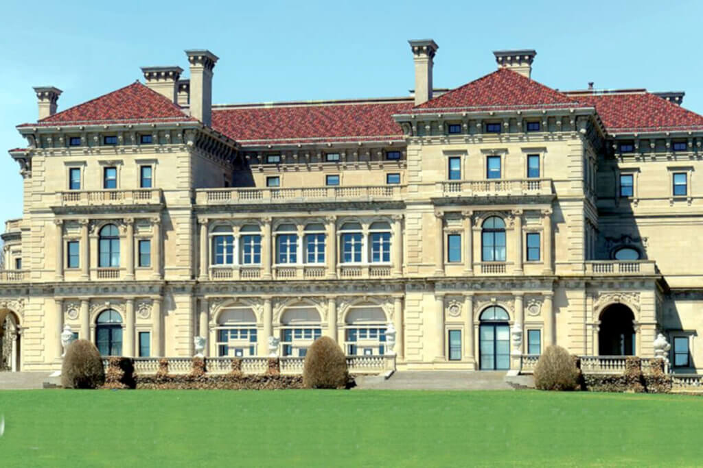 The Breakers Mansion in Newport, Rhode Island