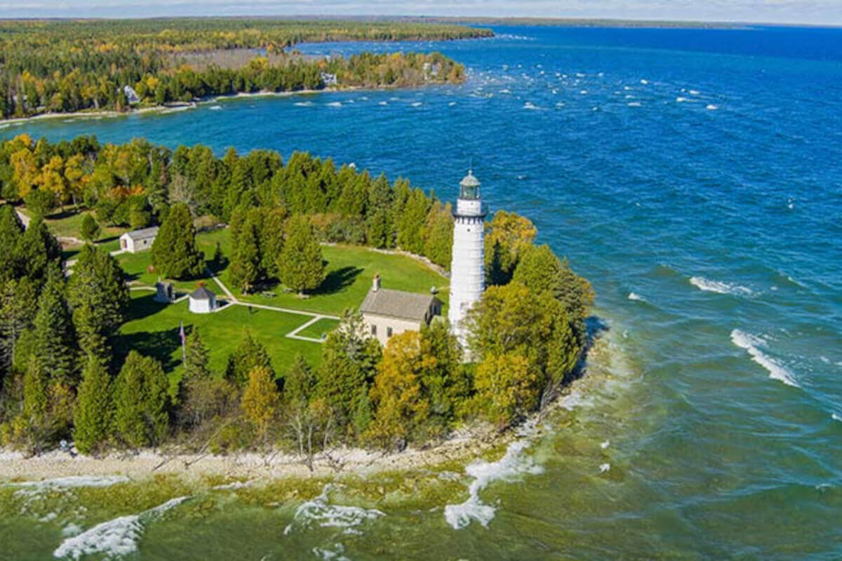 Lighthouse on the Great Lakes