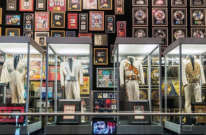 Elvis outfits presented at Graceland