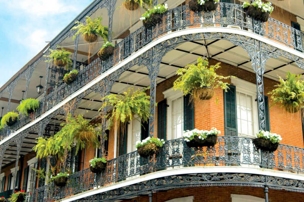 Garden terraces, New Orleans, Louisiana