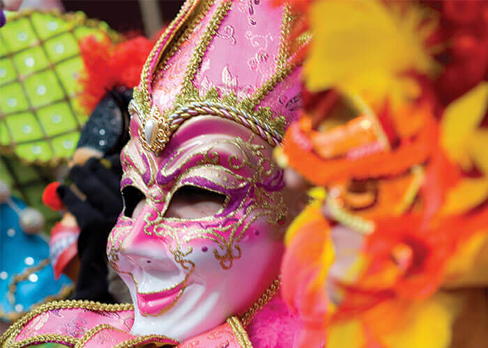 Mardi Grais Masks, New Orleans, Louisiana