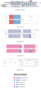 American Legend Deck Plan