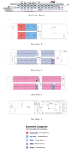 American Liberty Deck Plan