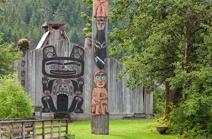 Totem Pole in Wrangell, Alaska