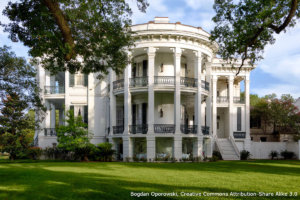 Nottoway Plantation House, Northwest of White Castle