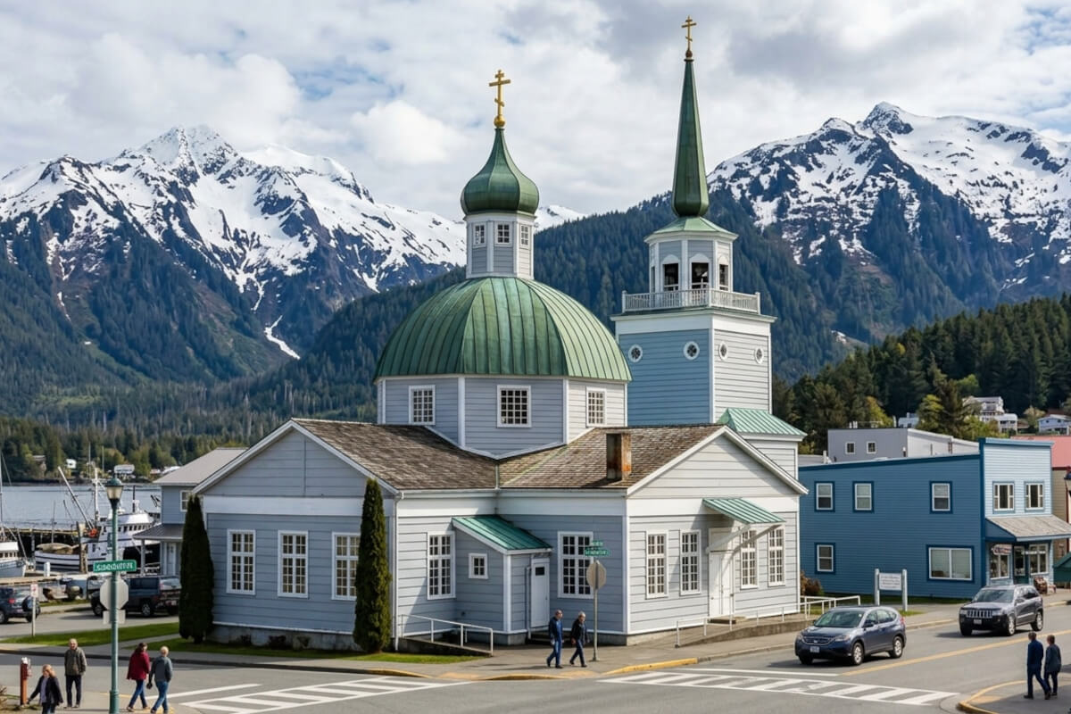 St. Michael's Cathedral in Sitka, Alaska