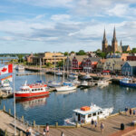 Harbor in Charlottetown, Prince Edward Island, Canada