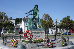 Gloucester Fishermans Memorial Statue, Massachusetts