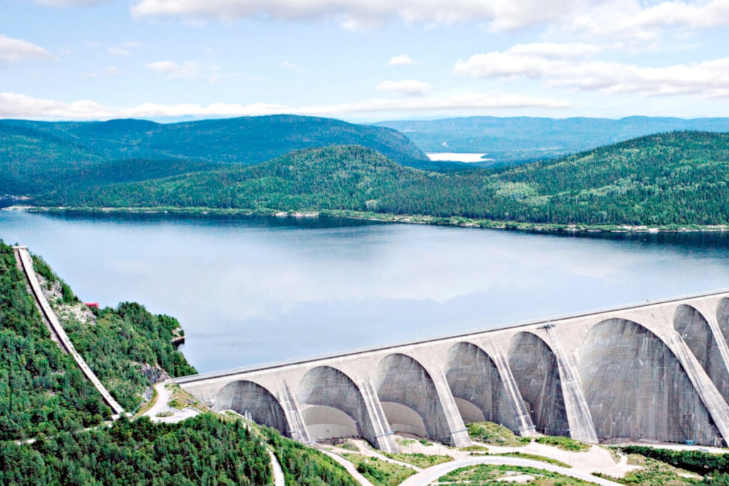 Dam, Baie-Comeau, Quebec