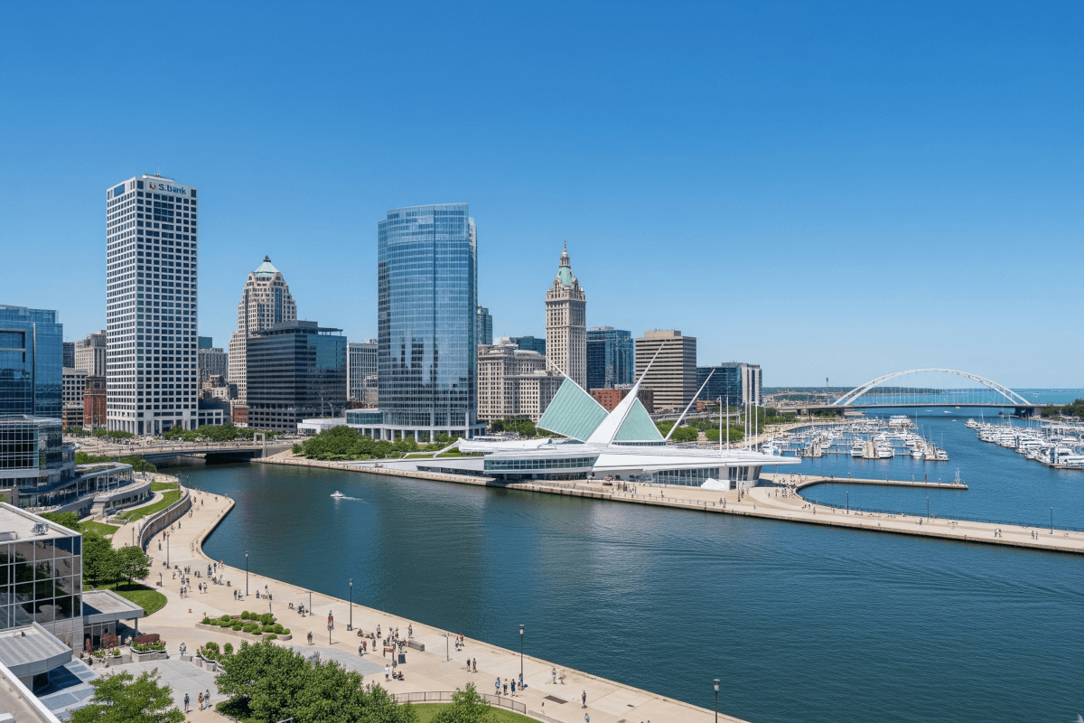 Skyline of Milwaukee, Wisconsin