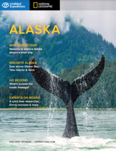 Lindblad Expeditions Alaska 2021-22 brochure cover