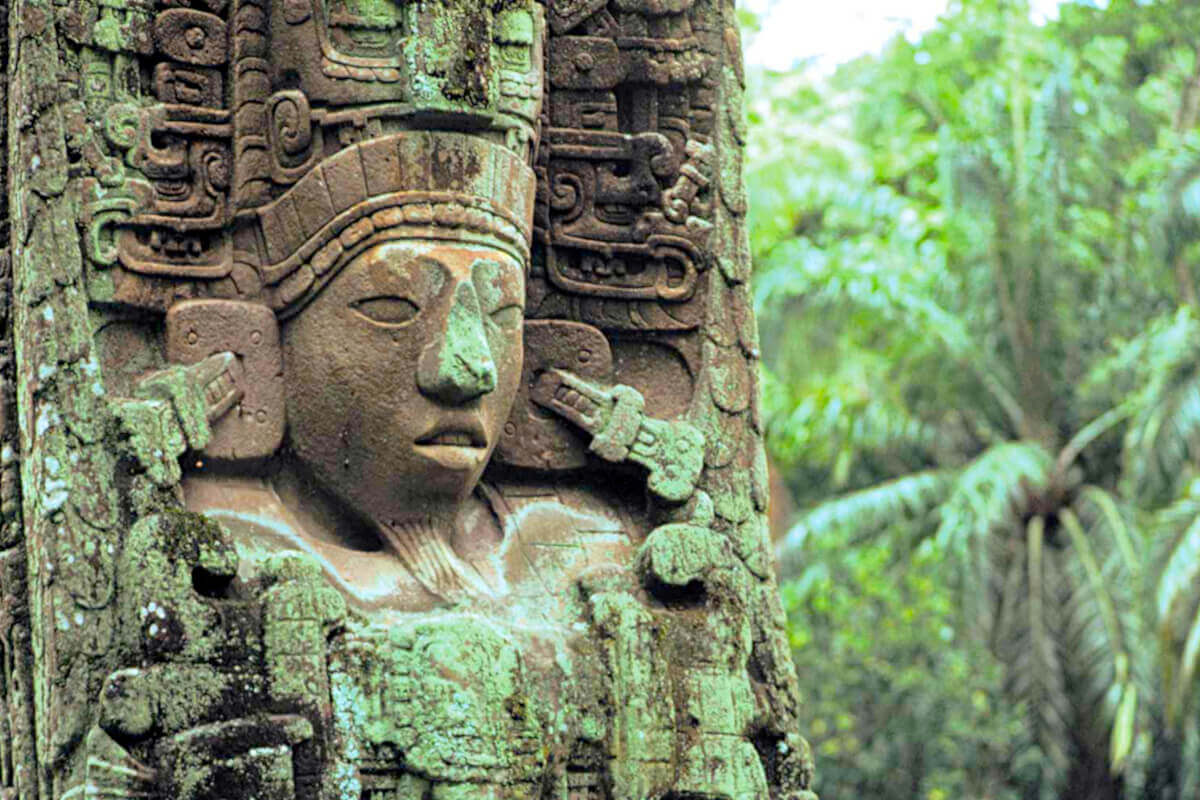 Ancient monuments in Guatemala