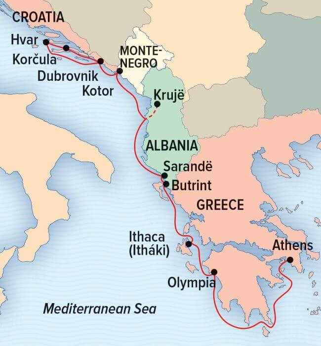 Under Sail: Greece to the Dalmatian Coast aboard the Sea Cloud ...