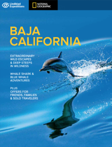 Lindblad Expeditions Baja Mexico Brochure Cover 2021-22