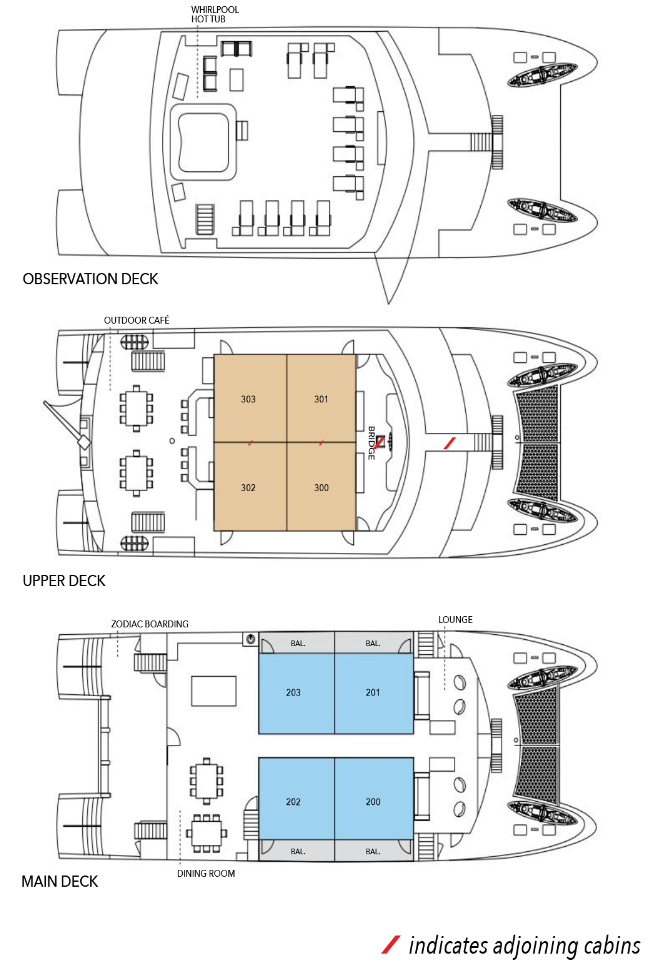 National Geographic Delfina Deck Plan