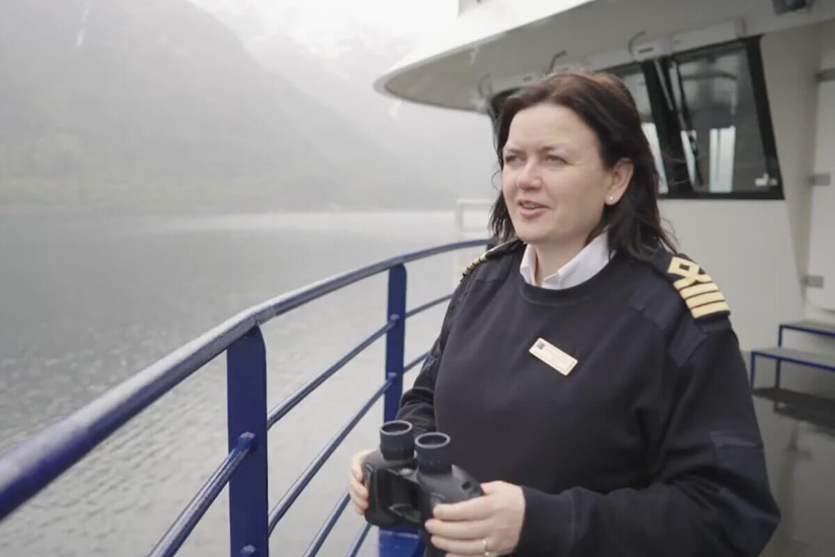 Lindblad Expeditions first female captain, Heidi Norling