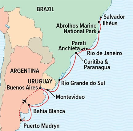 Brazil & Argentina: Wildlife & Culture - Sunstone Tours & Cruises