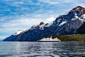 National Geographic Orion in the Chilean Fjords