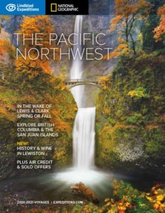 Lindblad Expeditions Columbia River brochure cover 2020