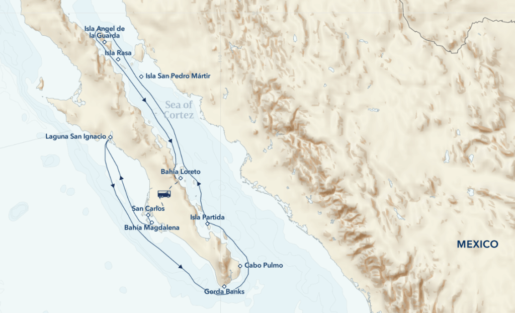 Lindblad Expeditions A Remarkable Journey itinerary map