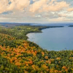 Coastline of Lake Superior