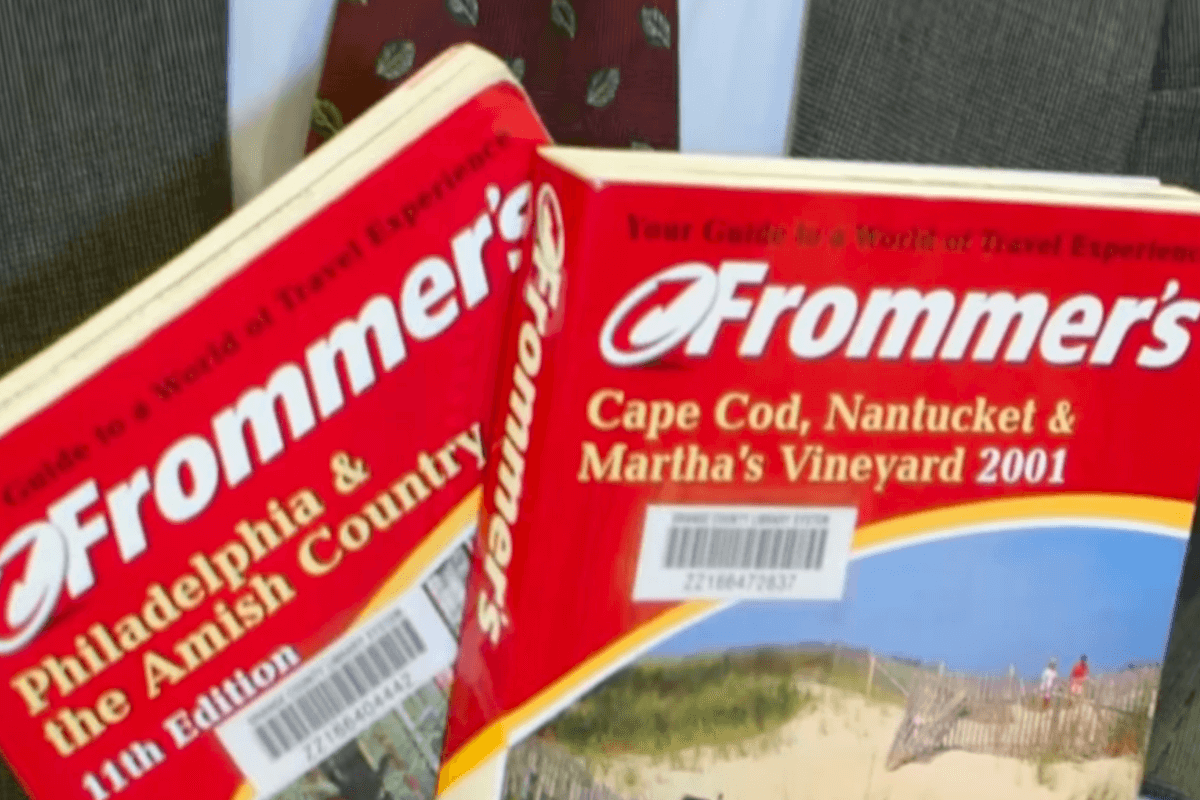 A couple of Frommer's guidebooks