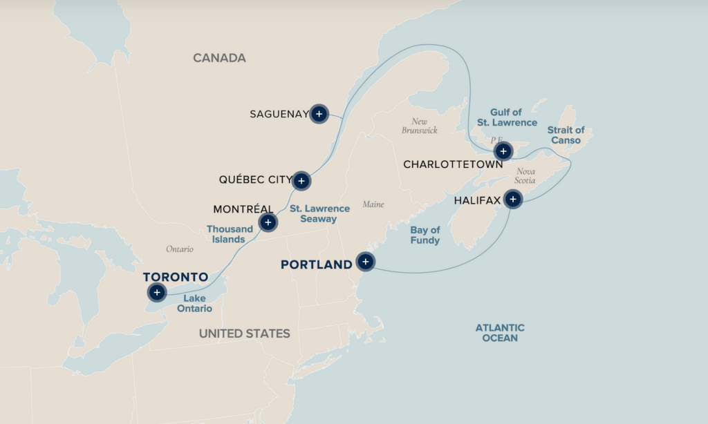 New England & Canada - Portland to Toronto