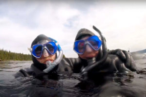 Snorkeling in Alaska