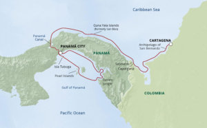 Colombia & Panama - Coral, Jungles, Canal Itinerary Canal