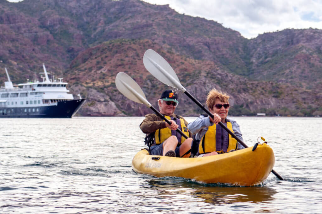 Kayaking in Agua Verde