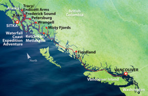 Alaska Insider Itinerary Map