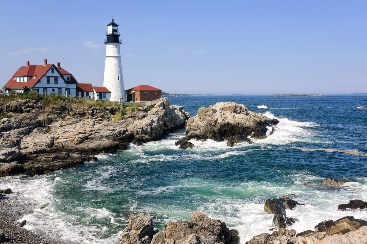 Portland Lighthouse, in Portland, Maine