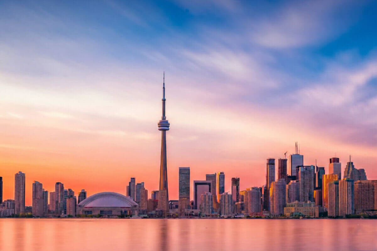 Toronto Skyline, at dusk