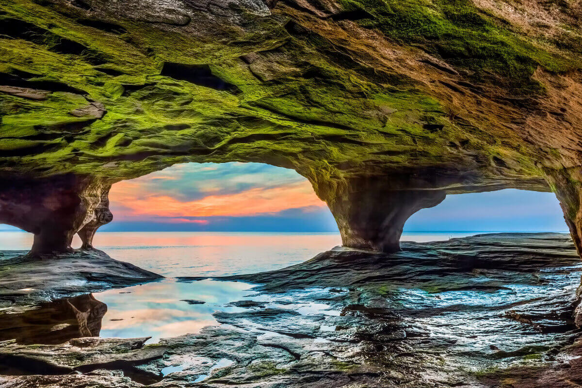 Lake Superior Sea Cave