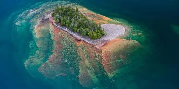 Island in THunder Bay