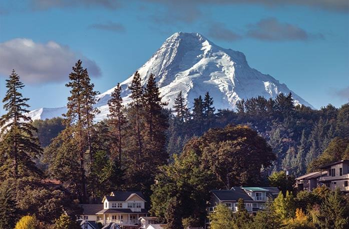 Mountain near Portland Oregon