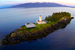 Five Fingers Lighthouse in Frederick Sound