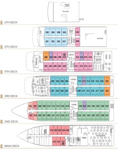 American Constitution Deck Plan