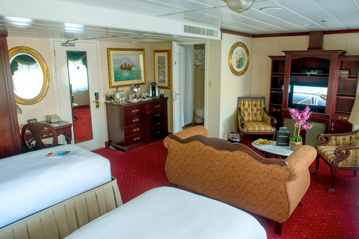 Category A suite with veranda