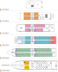 American Harmony Deck Plan