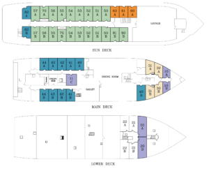 Grande Mariner Deck Plan