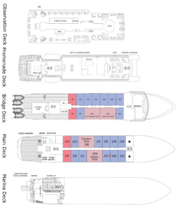 National Geographic Islander II Deck Plan