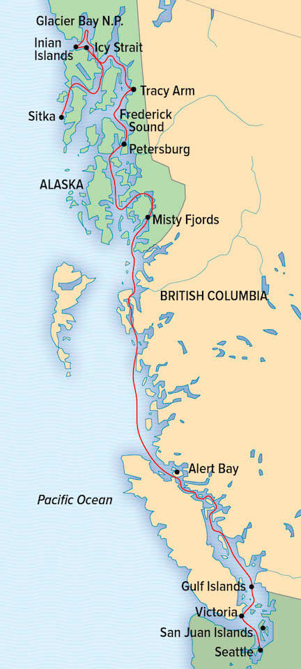 Treasures of the Inside Passage: Alaska and British Columbia - Sunstone ...