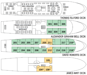 Lord of the Glens Deck Plan