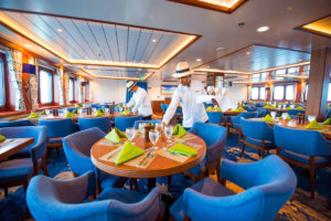 Dining Room aboard National Geographic Endeavour II