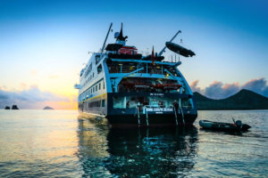 Aft view of National Geographic Endeavour II